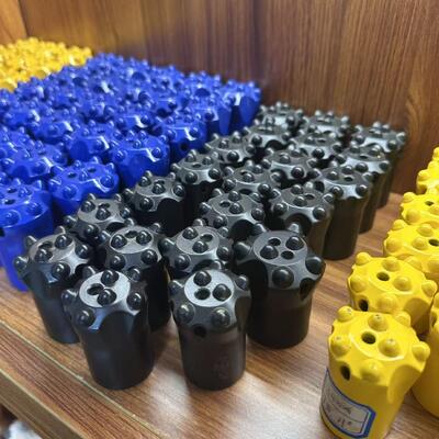 7 11 12 テーパーボタンビット 岩盤掘削工具 鉱業・岩盤掘削用