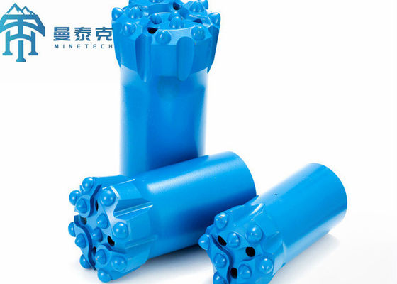 R32 76mm 45CrNi スレッド ボタンビット 13カルビッド トップハンマー 掘削ツール