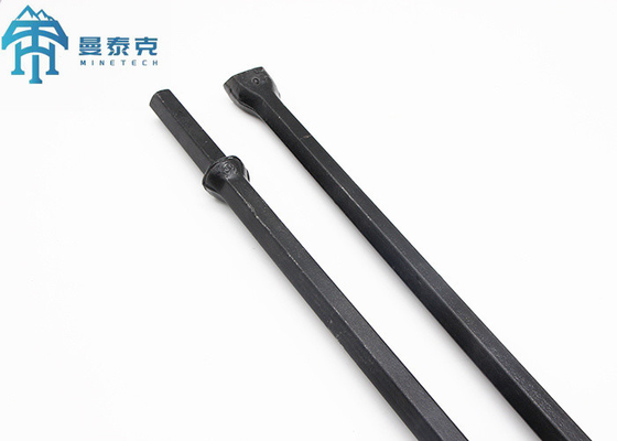 19mm パネウマティック 六角 切片 統合 鉄 掘削 棒 スマイル 穴 掘削