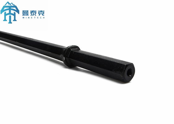 19mm パネウマティック 六角 切片 統合 鉄 掘削 棒 スマイル 穴 掘削