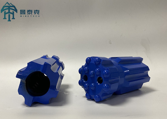 76mm T38はボタン ビット ハード ロックの訓練の鉱石鉱山を引き込める
