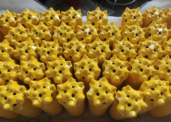 43MM R32 螺紋ボタンビット 弾道形 オーダーメイド