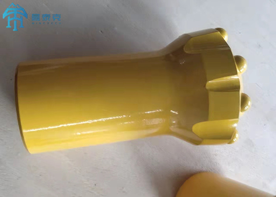 76mm T38 T45 R32 スレッド ボタン ビット ロック 掘削 採掘 採掘