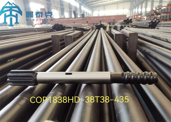 トップハンマー・シャンクアダプタ T38 500mm 掘削用ドリフター部品 HLX5