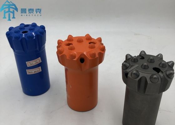 76mm T45 スレッドボタンビット トンネル建設と地下採掘能力のある露天採掘用