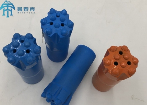 T38 89mm スレッド ロック ドリル ボタン ビット ドリリング ビット ロック ドリリングと鉱山用