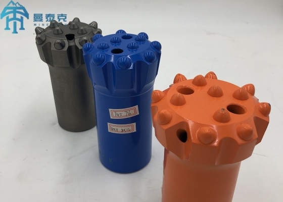 115mm T51 スレッド ボタン ドリル ビット ベルト ロード 鉱山 トンネル 掘削