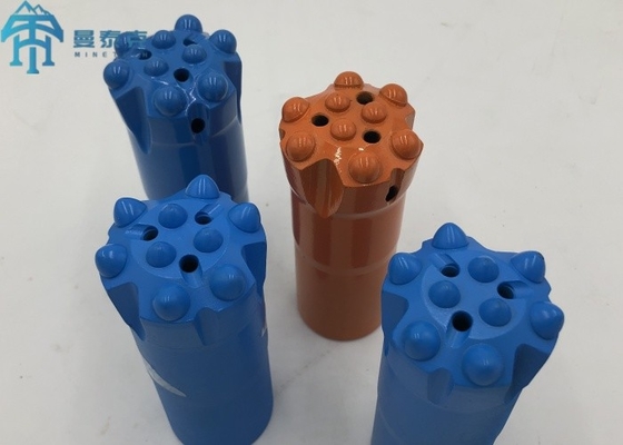 T45 76mm スレッドボタンドリル 鉱山用道具用のリミングビット