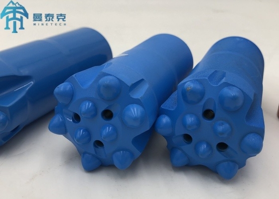 T45 76mm スレッドボタンドリル 鉱山用道具用のリミングビット