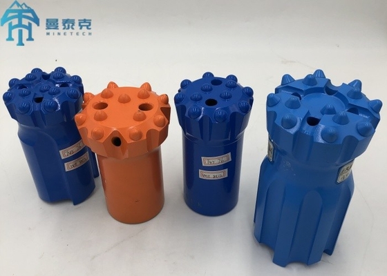 115mm T51 スレッド ボタン ドリル ビット ベルト ロード 鉱山 トンネル 掘削