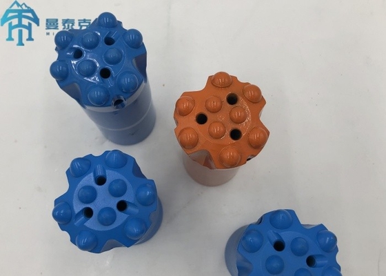 89MM T45 スレッド ボタン ドリル ビット ハード ロック 掘削 鉱山 ツール