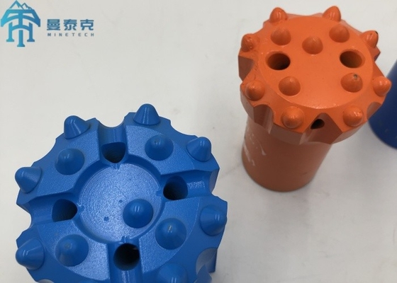 T45 89mm ロックドリルスレッド ボタンビット 鉱山トンネル