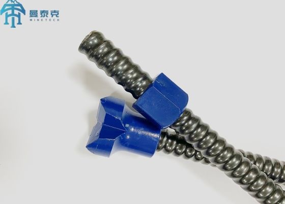T40 3M Self Drilling Anchor Bar For Rock Bolting And Soil Nailing