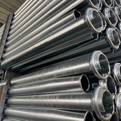 Galvanized Black 47mm Split Set Friction Rock Bolt Stabilizers With Domed Plates