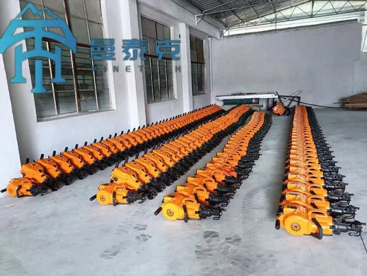YN27C ガソリンロックドリル、32～42mmの穴径、最大6mの深さ、27kgの重量で鉱石採掘用