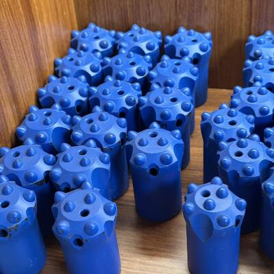 7 11 12Degree Tapered Button Drill Bits  Rock Drilling Tools For Quarry And Mine