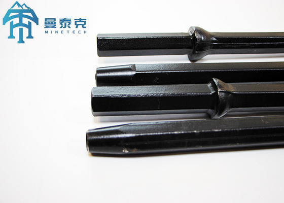 トップハンマーロックドリルH22 7度 鉱山トンネル掘削用のテンパードリルストッド シェンクヘックス 22 * 108mm