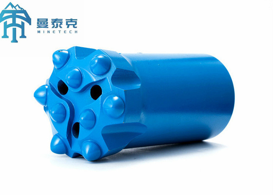 T38 スレッドボタンビット 76mm、高周波溶接タングステンカーバイド