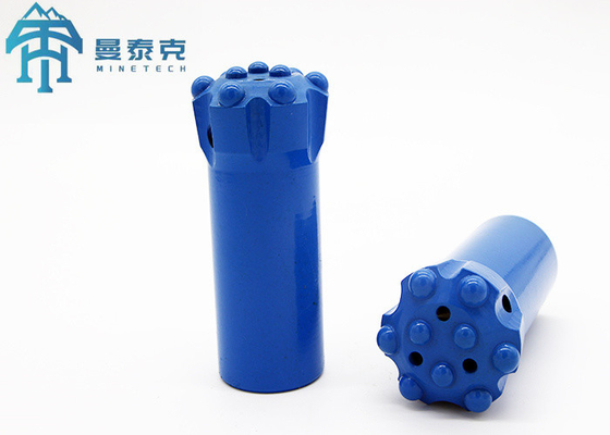 低下の中心の糸の石ボタン ビット、1.41kg 64mmのT38穴あけ工具