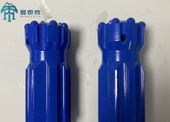 76mm T38 Retracは鉱山、Quarring及びトンネルを掘ることのためのボタン ビットに通した