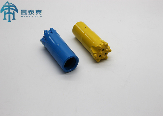 石炭鉱業のための通されたT51 89mmの石の穴あけ工具13ボタン
