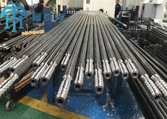 ベンチおよび生産掘削用のR38スレッドドリルストリング