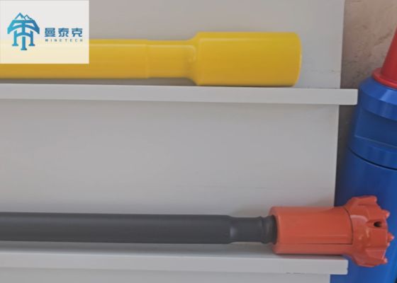 T45 地下採掘用の拡張岩石掘削ツール 3m 6m 長さと10%より高い浸透性 23CrNi3Mo合金鋼製
