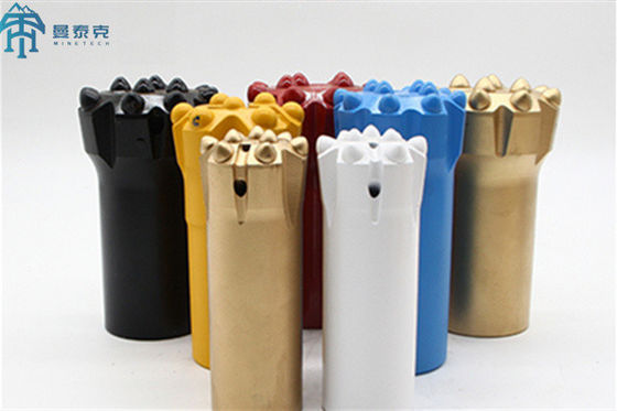 T38 64mm採鉱の構造のための10の石ドリル ボタン ビット